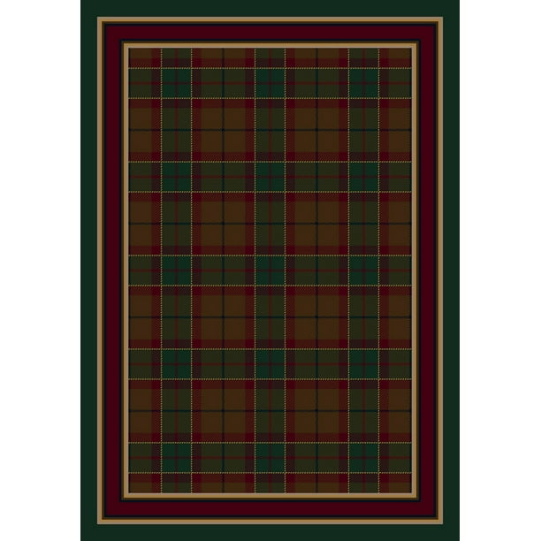 Milliken Signature Collection Magee Tartan Oval Area Rug 3'10 x 5'4 Emerald Milliken Signature Collection Magee Tartan Oval Area Rug 3'10 x 5'4 Emerald